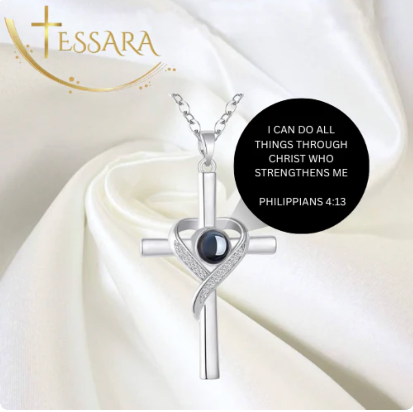 Tessera | Cross Necklace